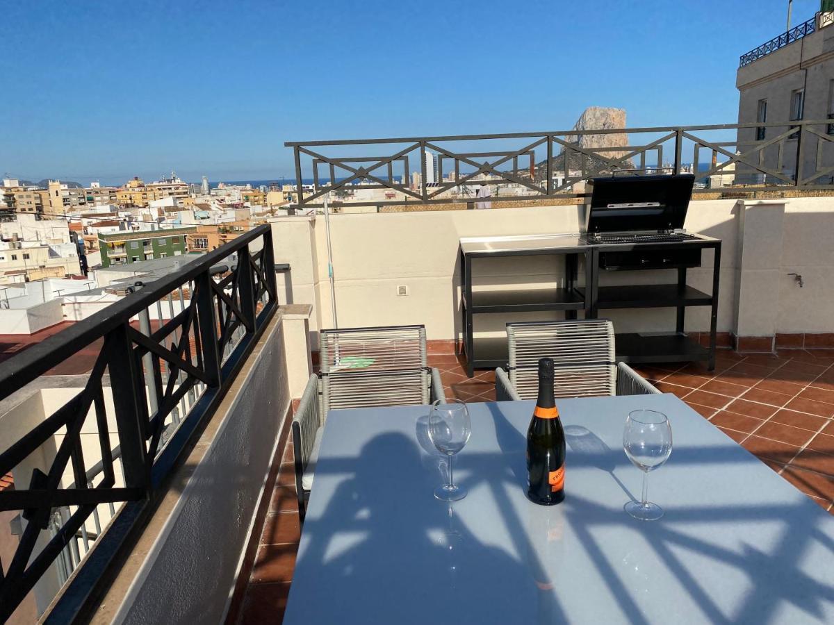 Apartment With Solarium/Terrace. カルプ エクステリア 写真